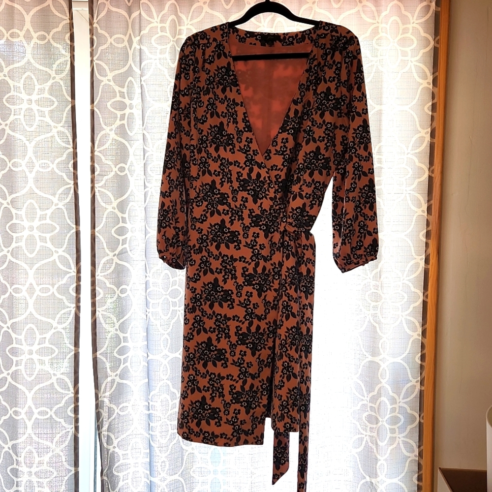 J Crew Wrap Dress